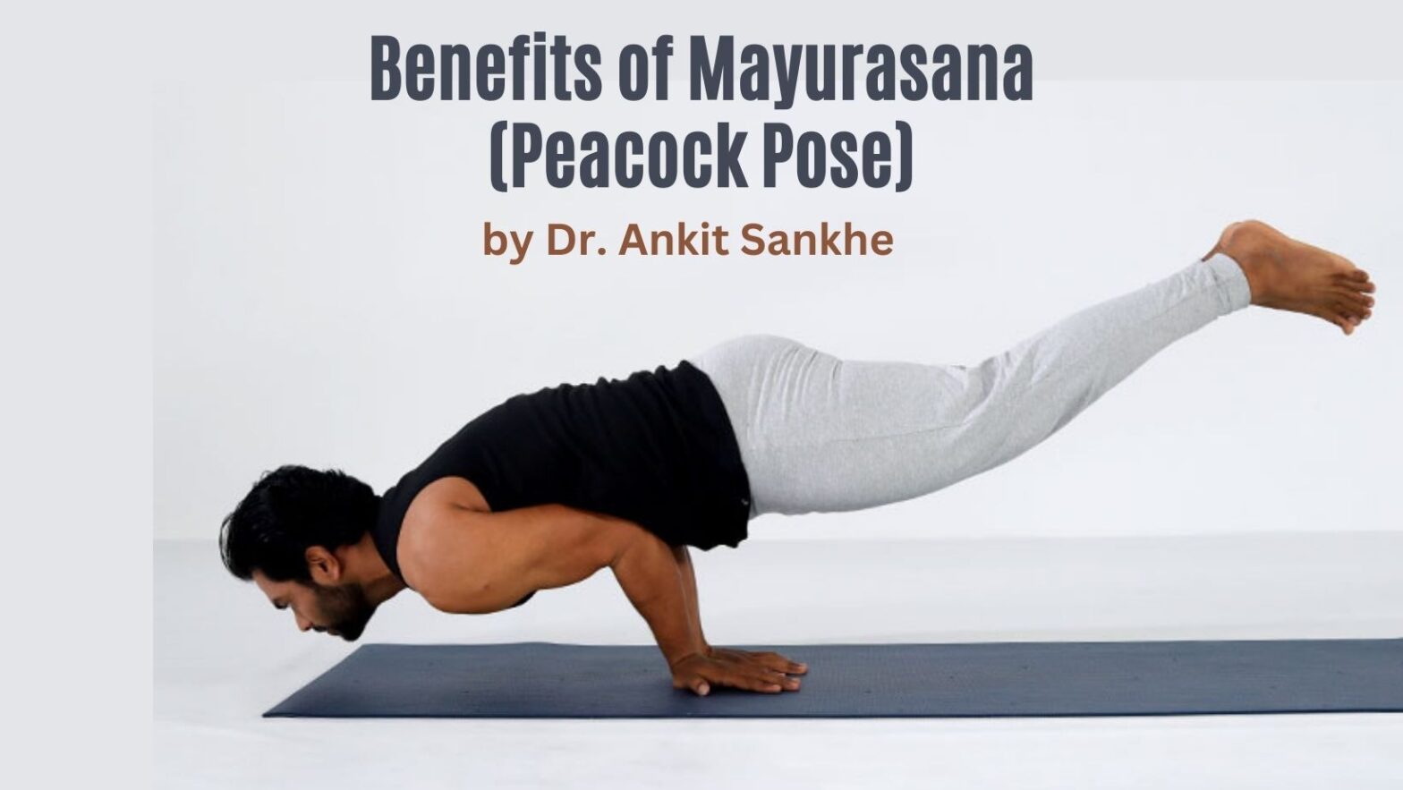 Yoga Instructor Doing Mayurasana Variation Pose Peacock Pose Stock Photo -  Download Image Now - iStock